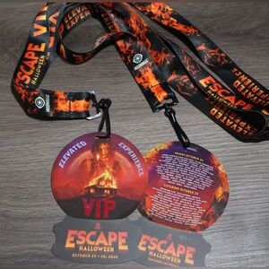 Insomniac VIP lanyards ESCAPE 🎃 2024 rave, music festival